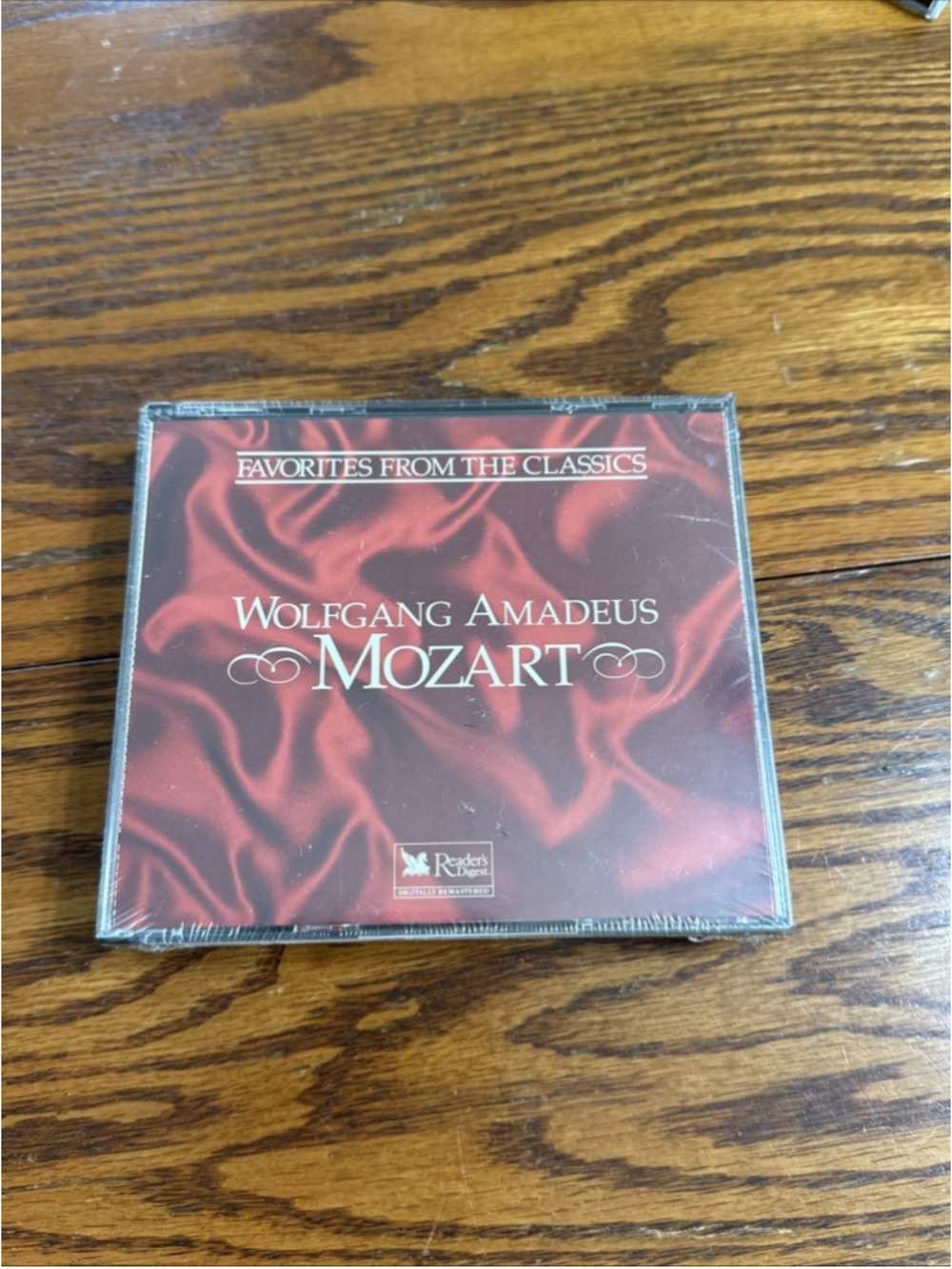 Reader's Digest Favorites From the Classics Wolfgang Amadeus Mozart Box Set New